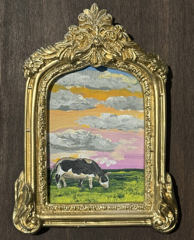 my farm and my cow